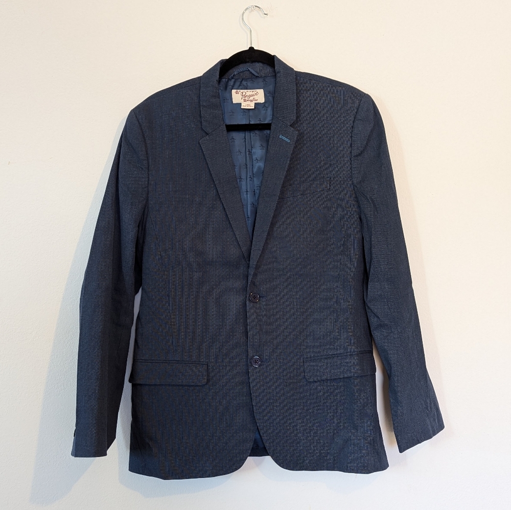 Original Penguin Blue Blazer Size Large
